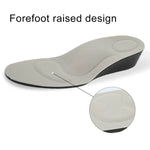 Semelles sport respirantes en PU pour augmentation de la taille de 3,5 cm, Taille : S (3,5 cm)