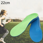 Semelle corrective PU XO pour enfants, Taille : 22cm, Taille : 22cm