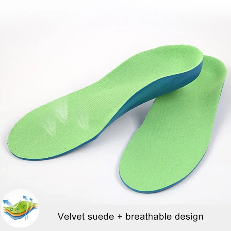 Semelle corrective PU XO pour enfants, Taille : 22cm, Taille : 22cm
