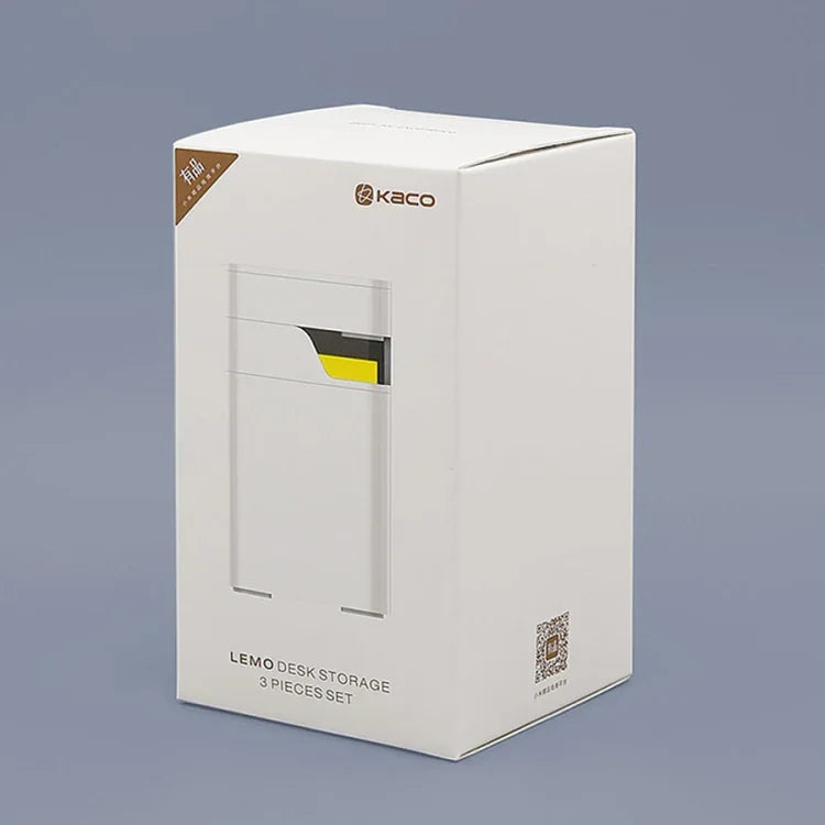 Boîte de rangement de bureau Xiaomi Youpin LEMO originale, boîte de rangement de bureau