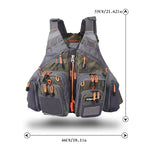 MANNER Gilet de sauvetage multifonctionnel d'extérieur pour la pêche et la natation, Gilet de sauvetage MANNER