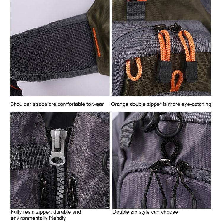 MANNER Gilet de sauvetage multifonctionnel d'extérieur pour la pêche et la natation, Gilet de sauvetage MANNER