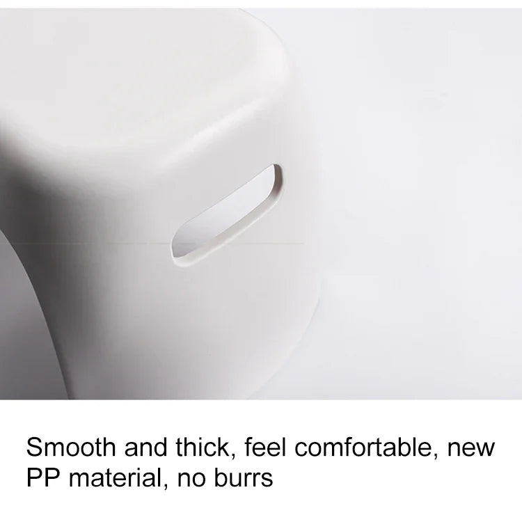 Tabouret épais en plastique pour maison, tabouret antidérapant pour salle de bain, petit tabouret pour enfants, tabouret antidérapant