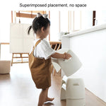 Tabouret épais en plastique pour maison, tabouret antidérapant pour salle de bain, petit tabouret pour enfants, tabouret antidérapant
