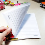 10 PCS Carnet de notes A5 couverture souple 20 pages, fournitures de bureau, livraison couleur aléatoire, 20 pages
