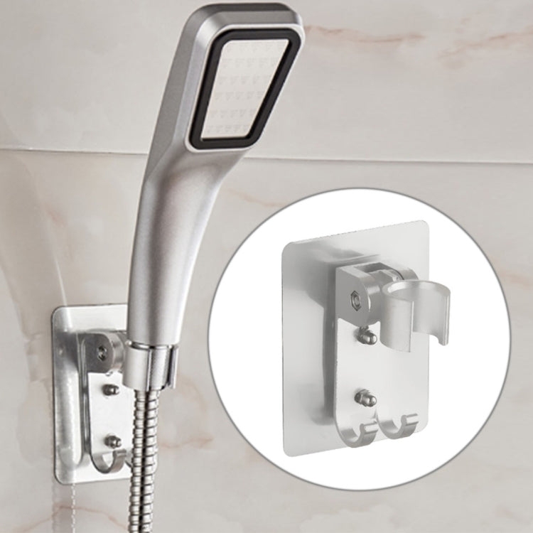 Support de pomme de douche en aluminium spatial, sans trace, réglable, support de douche, support de douche