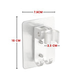 Support de pomme de douche en aluminium spatial, sans trace, réglable, support de douche, support de douche