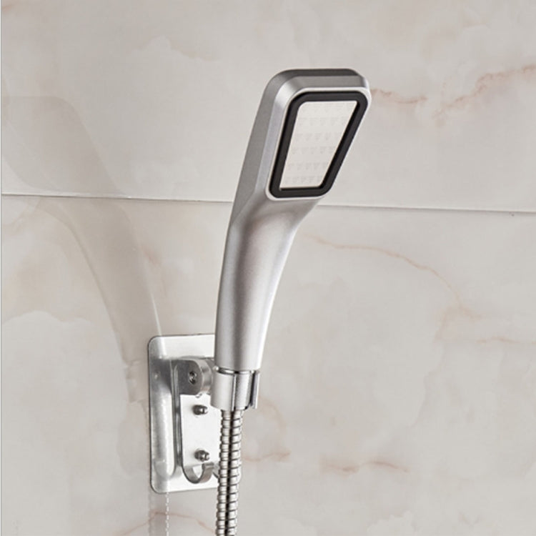 Support de pomme de douche en aluminium spatial, sans trace, réglable, support de douche, support de douche