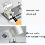 Support de pomme de douche en aluminium spatial, sans trace, réglable, support de douche, support de douche