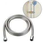 Tuyau de douche flexible en acier inoxydable de 1,5 m avec interface à noyau de cuivre, anti-éclatement, pour salle de bain, 1,5 m (interface à noyau de cuivre)