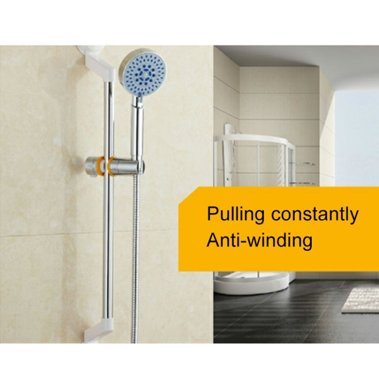Tuyau de douche flexible en acier inoxydable de 1,5 m avec interface à noyau de cuivre, anti-éclatement, pour salle de bain, 1,5 m (interface à noyau de cuivre)