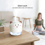Humidificateur atomiseur WT-H21 avec lumières nocturnes colorées, capacité du réservoir d'eau : 200mL