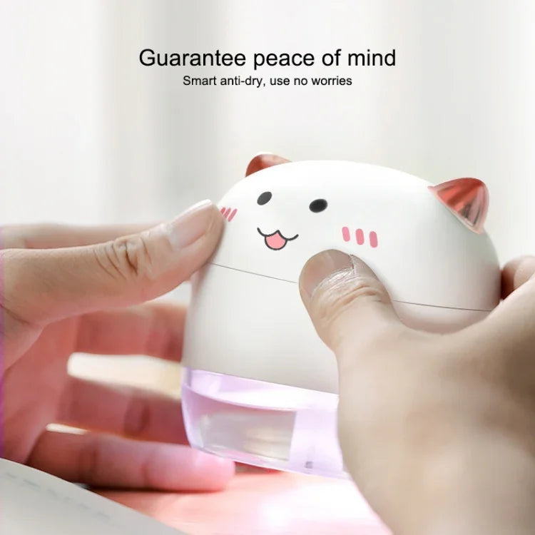 Humidificateur atomiseur WT-H21 avec lumières nocturnes colorées, capacité du réservoir d'eau : 200mL
