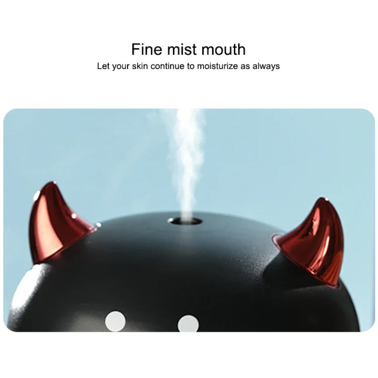 Humidificateur atomiseur WT-H21 avec lumières nocturnes colorées, capacité du réservoir d'eau : 200mL
