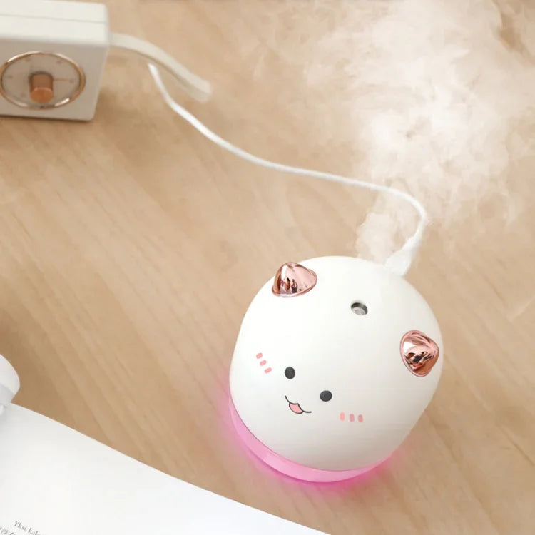 Humidificateur atomiseur WT-H21 avec lumières nocturnes colorées, capacité du réservoir d'eau : 200mL