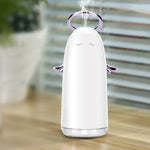 Humidificateur atomiseur mini ange TSHM0 avec lumières nocturnes colorées, Capacité du réservoir d'eau : 230mL