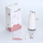 Humidificateur atomiseur mini ange TSHM0 avec lumières nocturnes colorées, Capacité du réservoir d'eau : 230mL