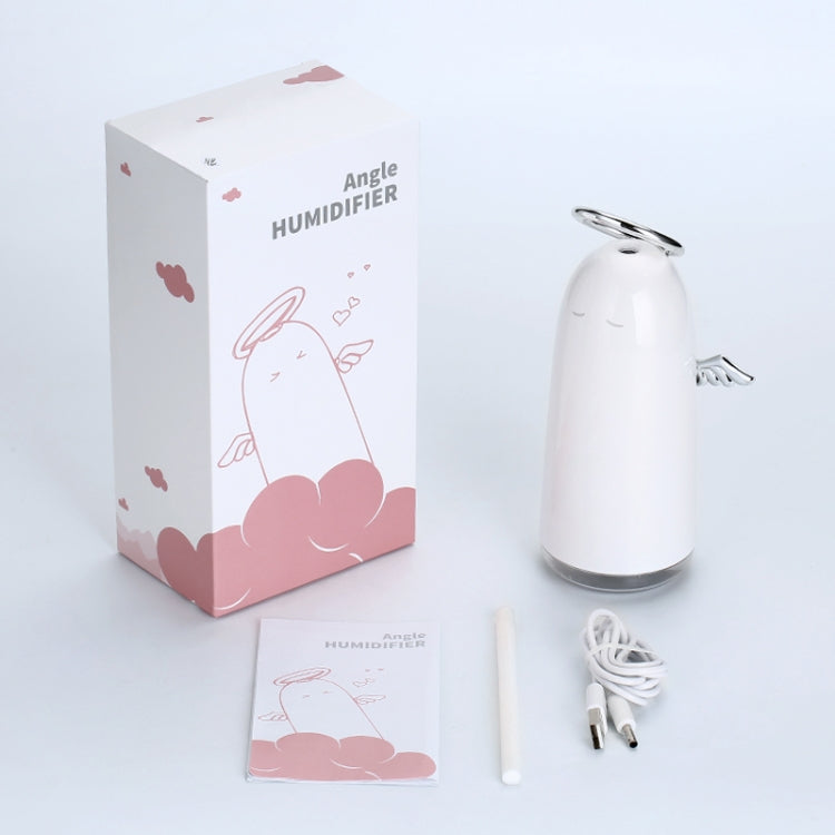 Humidificateur atomiseur mini ange TSHM0 avec lumières nocturnes colorées, Capacité du réservoir d'eau : 230mL