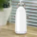 Humidificateur atomiseur mini ange TSHM0 avec lumières nocturnes colorées, Capacité du réservoir d'eau : 230mL