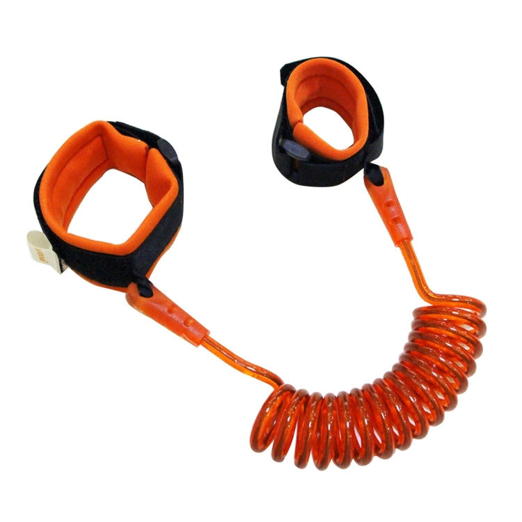 Harnais de sécurité pour enfants laisse anti-perte lien de poignet corde de traction bracelet anti-perte, longueur : 2m, 2m orange, 2m bleu