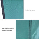 Hamac avec moustiquaire imperméable pour extérieur, fond, dimensions 360x290 cm, vert lac