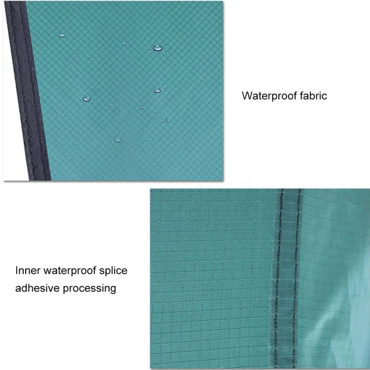 Hamac avec moustiquaire imperméable pour extérieur, fond, dimensions 360x290 cm, vert lac