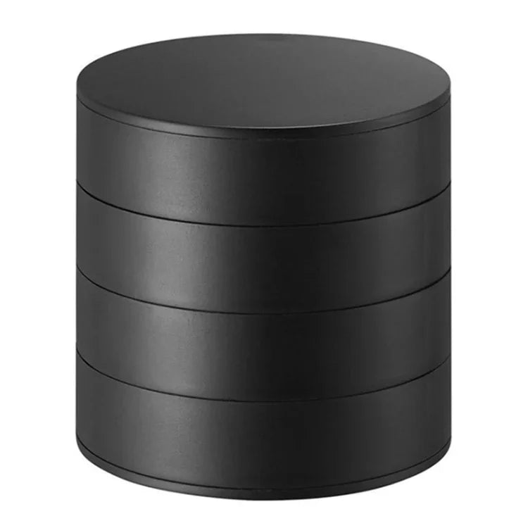 Boîte de rangement créative pour bijoux de bureau à plusieurs étages, étui de protection