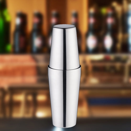 Modulateur de cocktail Boston en acier inoxydable Outils de barman de haute qualité / Outils de bar haut de gamme, Capacité : 750 + 600 ml, Modulateur de cocktail