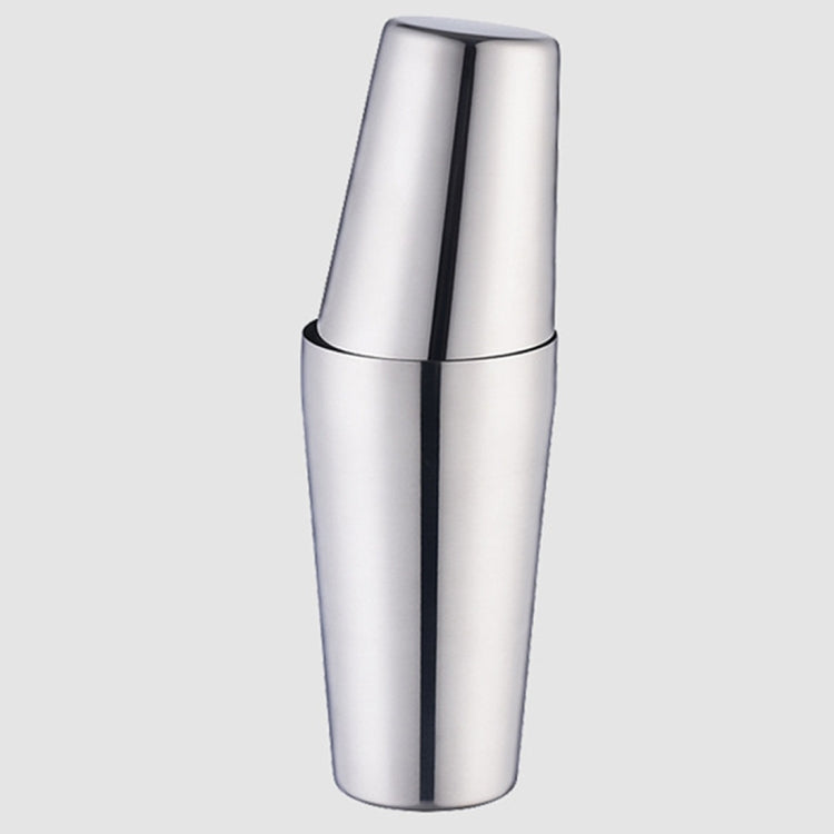 Modulateur de cocktail Boston en acier inoxydable Outils de barman de haute qualité / Outils de bar haut de gamme, Capacité : 750 + 600 ml, Modulateur de cocktail