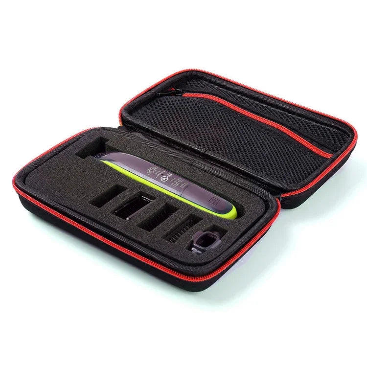 Sac de rangement de protection en EVA pour rasoir portable, pour Philips QP2530 / 2520, pour Philips QP2530 / 2520 (rouge)