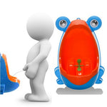 Toilette murale pour enfants en forme de grenouille dessin animé