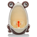Toilette murale pour enfants en forme de grenouille dessin animé