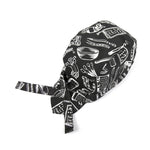 Casquette de travail unisexe style simple pour chef et serveur, casquette de pirate, turban, turban 2, turban rouge, turban noir, turban à rayures, turban 1