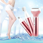 Tondeuse rechargeable étanche 3 en 1 220V pour sourcils, vibrisses et épilation du corps, Prise EU