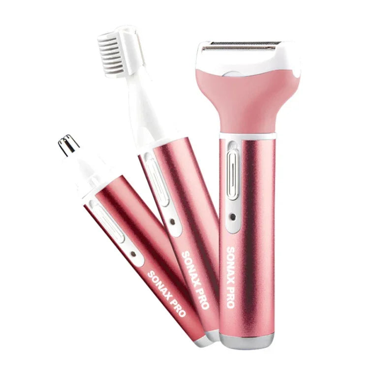 Tondeuse rechargeable étanche 3 en 1 220V pour sourcils, vibrisses et épilation du corps, Prise EU