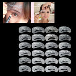 24 pochoirs à sourcils, 24 pochoirs à sourcils