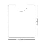 Tablier imperméable pour salons de coiffure, adulte, pour coupe, coloration et rasage, livraison aléatoire