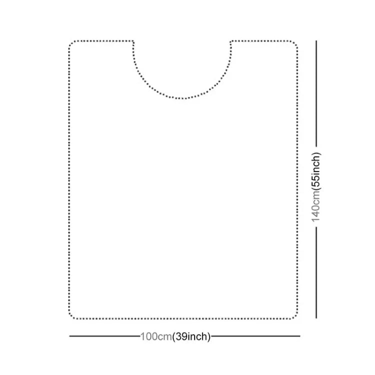 Tablier imperméable pour salons de coiffure, adulte, pour coupe, coloration et rasage, livraison aléatoire