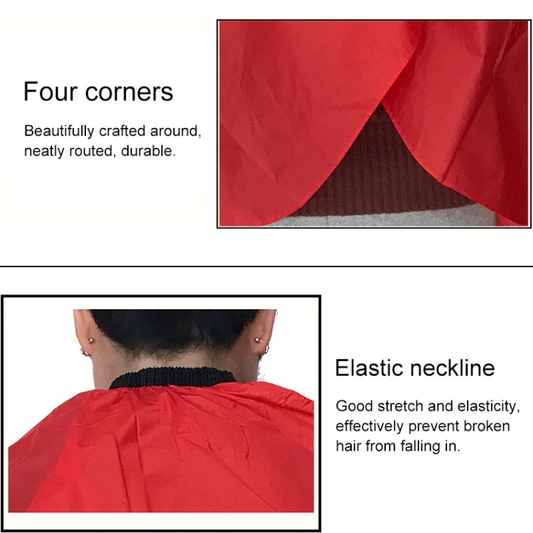 Tablier imperméable pour salons de coiffure, adulte, pour coupe, coloration et rasage, livraison aléatoire