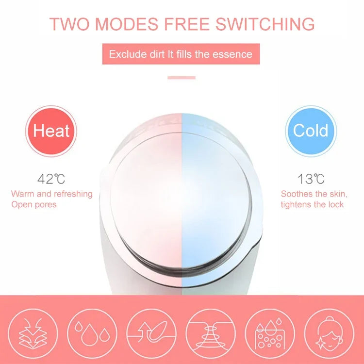 Multi-functional Household Beauty and Body Apparatus Facial Ion Importer