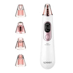 Xpreen Nettoyant Rechargeable pour Pores, Appareil de Beauté Facial à Domicile avec Écran LED et 4 Sondes, XPRE111