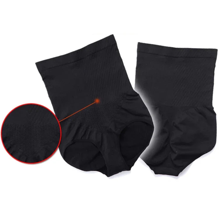 Culotte galbante Magic Bamboo Fiber Beauty Control Hot Genie pour femmes en post-partum, Taille : XL/XXL (Noir), Taille : XL/XXL (Couleur chair)