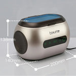 baku BA-3060A 110V Version Tactile Outil Ménager de Nettoyage Ultrasonique pour Lunettes et Bijoux, Prise US, Prise US