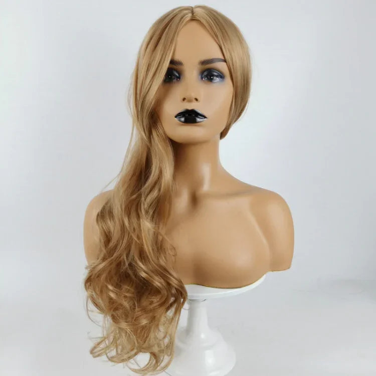 Perruque à cheveux longs bouclés dégradés pour femmes