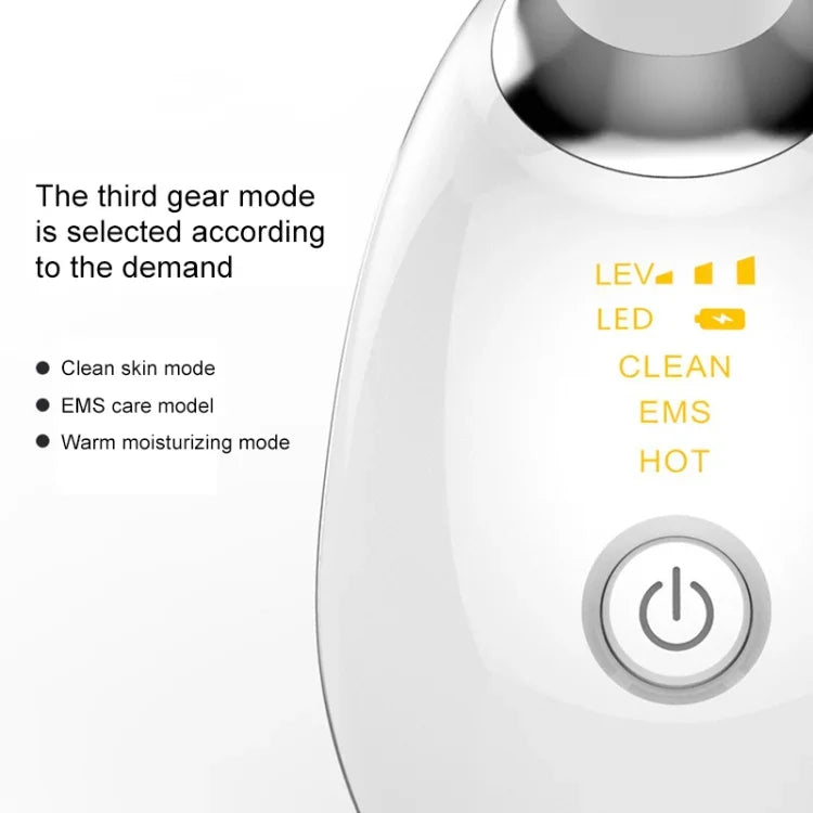 Appareil de beauté LED pour rides du cou à lumière colorée