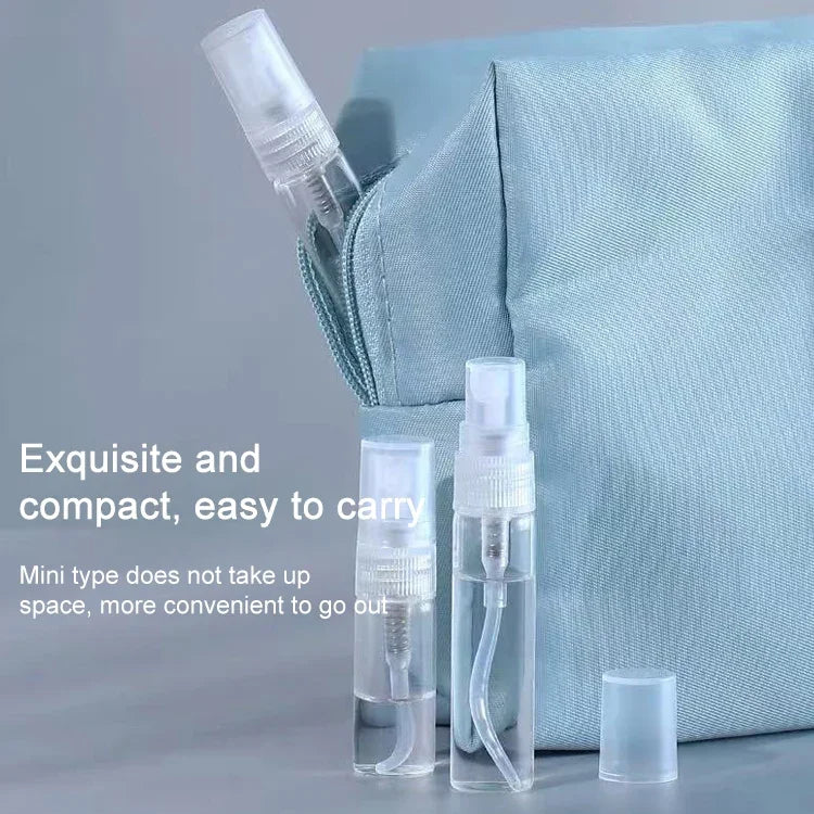 50 PCS Vaporisateur Flacon de Parfum Bouteille Vide, Capacité : 5 ml (Transparent), 5 ml (Transparent)