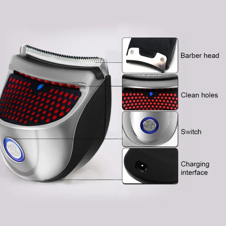 Rasoir électrique pour hommes HJ-2018, tondeuse à cheveux auto-assistée, version standard, prise CN, version standard