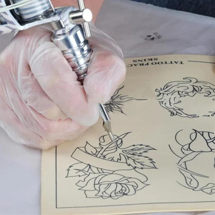 50 FAUX TATOUAGES EN SILICONE POUR LA PRATIQUE