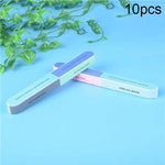 10 Lime à Ongles Polisseuse à Sept Faces pour Ongles des Mains et des Pieds, 1 PCS à Sept Faces