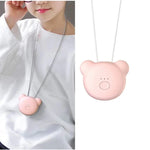 Purificateur d’air mini style ours avec ion négatif formaldéhyde PM2.5 pour enfants